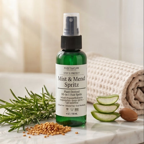 Pure Nature Wellness Co. Mist & Mend 10-in-1 Hair Spritz 4 oz bottle